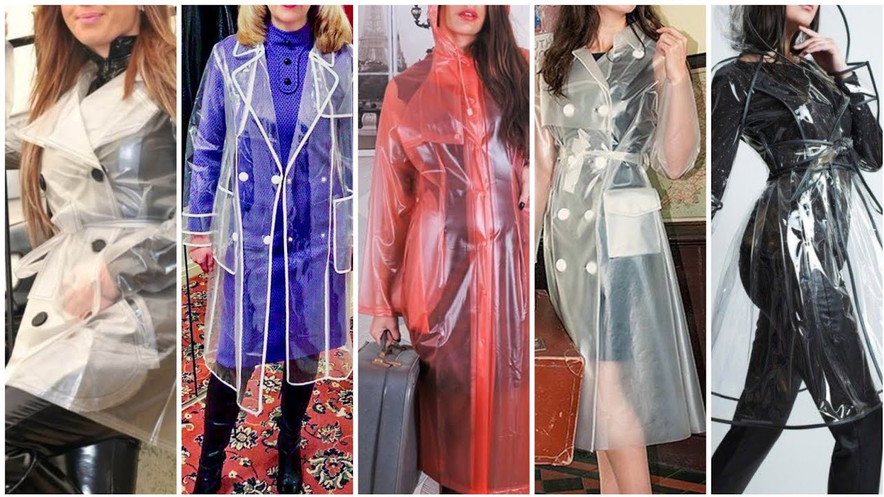 mind blowing and upcoming ideas for ladies of latex transparent coats ...