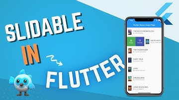 Flutter 101: How to swipe a ListTile in a ListView using Flutter Slidable package #flutter #tutorial