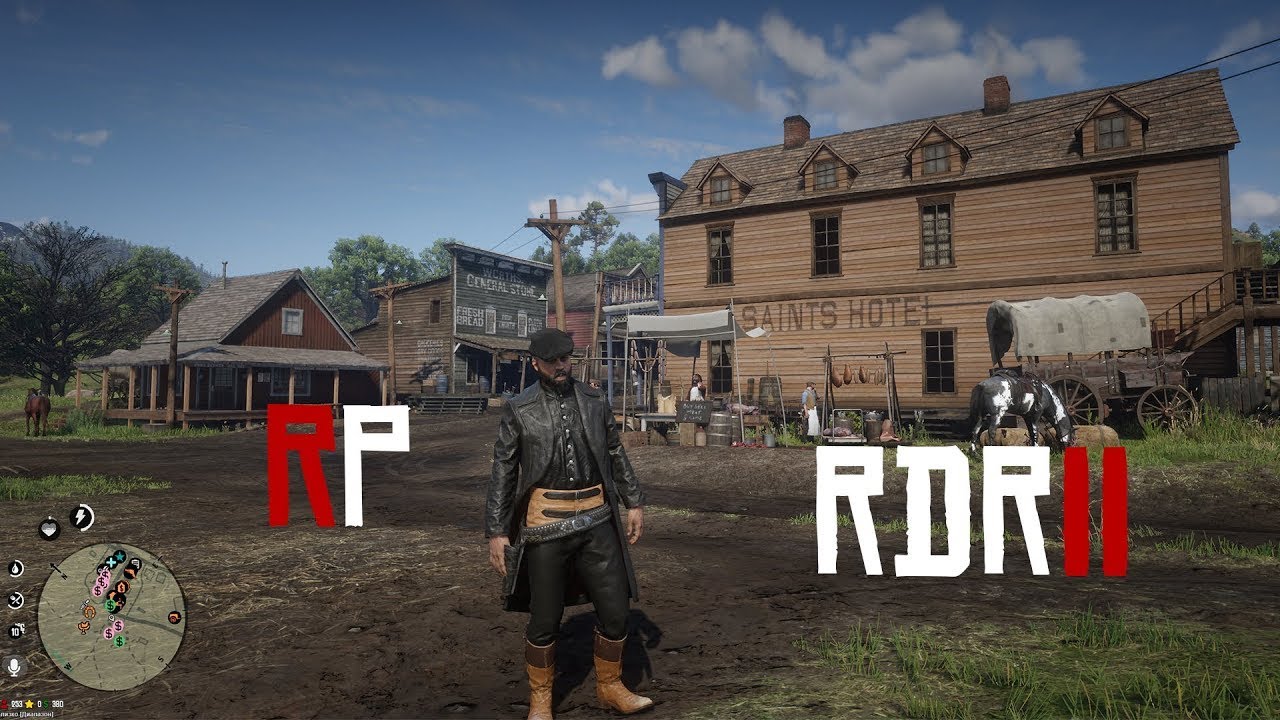 Стрим Red Dead Redemption 2 RP / 1 день РП / #1 #RedDeadRedemption2 # ...