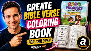 How to create a Bible verse coloring book for children