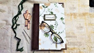 How to Make a Junk Journal (Part 1) Step by Step DIY Tutorial for Beginners Easy Solid Strong!