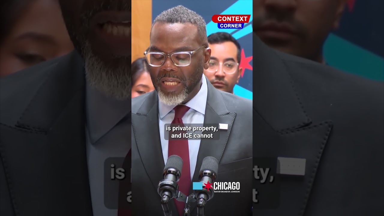 Brandon Johnson Declares Chicago an ICE-Free Zone