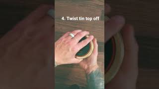 How To Open a Tobacco Tin | GET TIPPED #Shorts