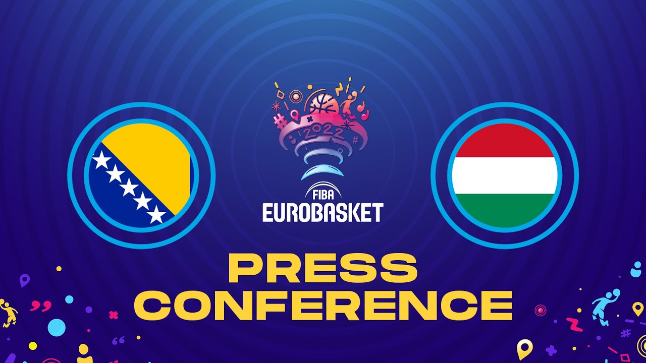 Bosnia and Herzegovina v Hungary - Press Conference - FIBA EuroBasket 2022 