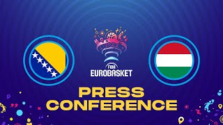 Bosnia and Herzegovina v Hungary - Press Conference