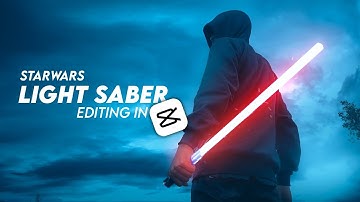 Capcut light saber Editing in Hindi | Starwars Video editing | Video editing tutorial |