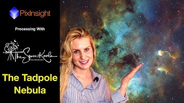 50 Hours of Data to Hubble Palette: Full PixInsight Processing Workflow shown on my Tadpole Nebula