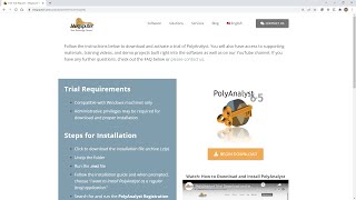 How to Install a Free Trial of PolyAnalyst