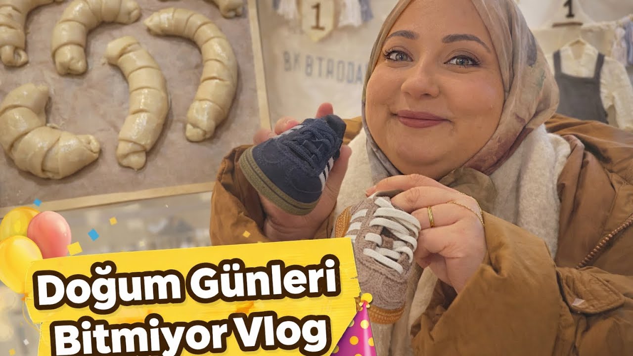 Doğum Günü Vlogu 🎉 | Dekorasyon, Hediye, Poğaça & Avatar 🎬