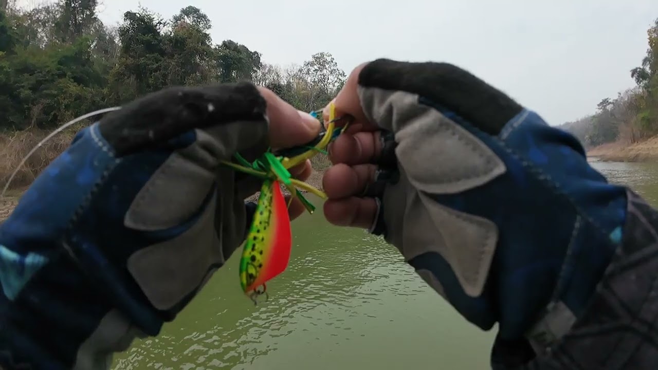 ที่นี่วังน้ำต้น พวกผมมาถึงแล้ว ตกปลาเหยื่อปลอม ชะโด กระสูบ