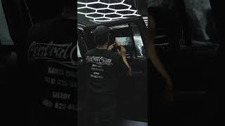SUV gets dark tint makeover