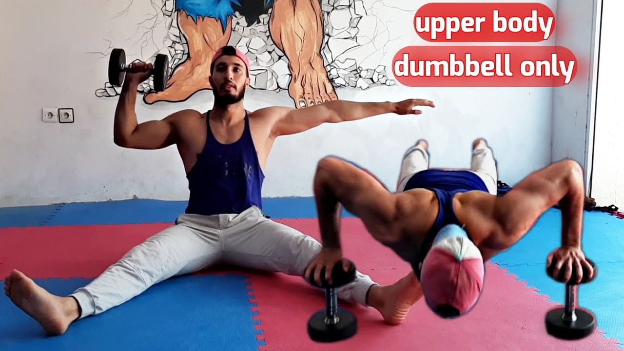 dumbbell upper body workout 🔥💪 - YouTube
