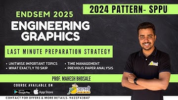 Engineering Graphics Endsem 2025: Last-Minute Strategy | What exactly to skip? | Aalsi Engineer