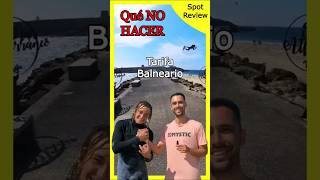 Se lía en Balneario Tarifa. Qué NO HACER | Kite Spot Review