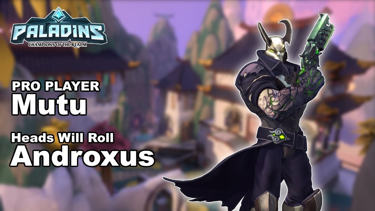 Mutu Androxus!! Paladins Pro (NAVI) Ranked Game Play