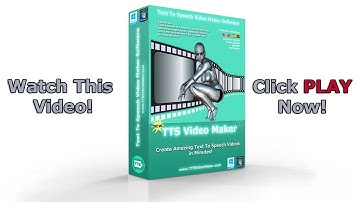 Text To Speech Video Maker Software TTS