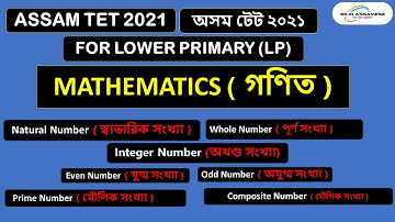 Numbers I Natural Number I Whole number I Integer Number I Even & Odd Number I Prime & Composite I