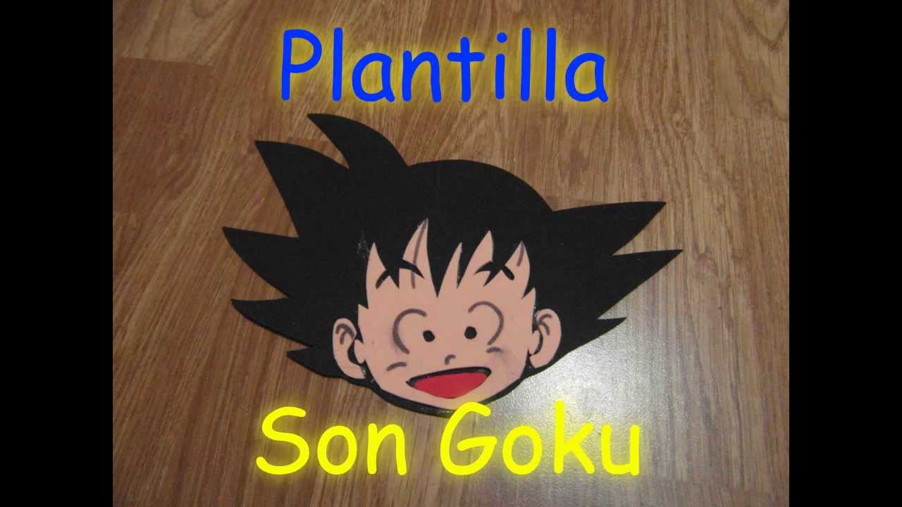 Peluca goku de goma eva  Peluca de goku, Disfraz de goku, Manualidades