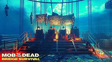 MOB OF THE DEAD: BRIDGE SURVIVAL!!! | BLACK OPS 3 ZOMBIES