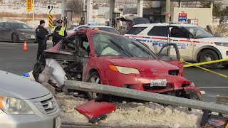 3 taken to hospital after serious collision in Whitby