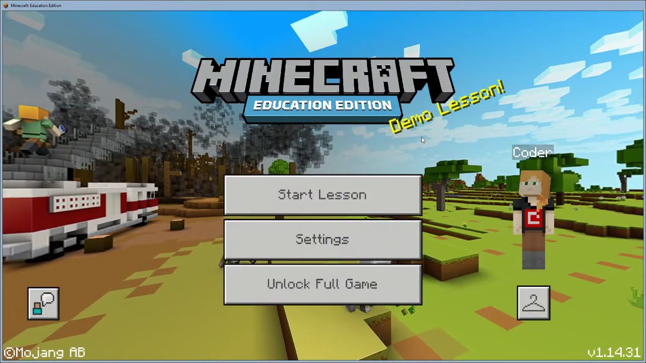 how to get creative in minecraft education edition demo