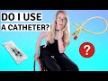 Do i use a catheter how do i sleep wheelchair questions