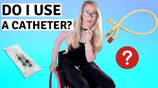 ♿️DO I USE A CATHETER? |HOW DO I SLEEP? (Wheelchair Questions)