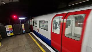 Bakerloo Line 1972 Stock Train Departing At Wembley Central 