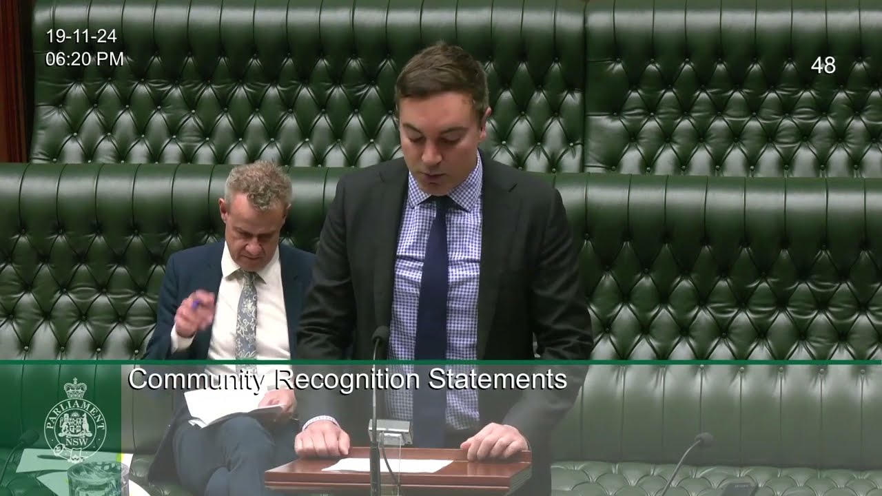 Community Recognition Statement: Peter Moore