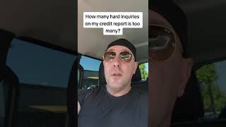 How many hard inquiries is too many? #credit #money #creditcard