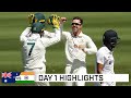 Day one highlights: Old firm stand up against Aus A