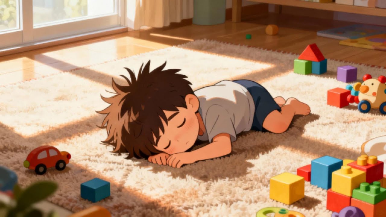 Warm Carpet, Gentle Light 🌅🛋️ | Hypnotic Afternoon Soundscape for Children