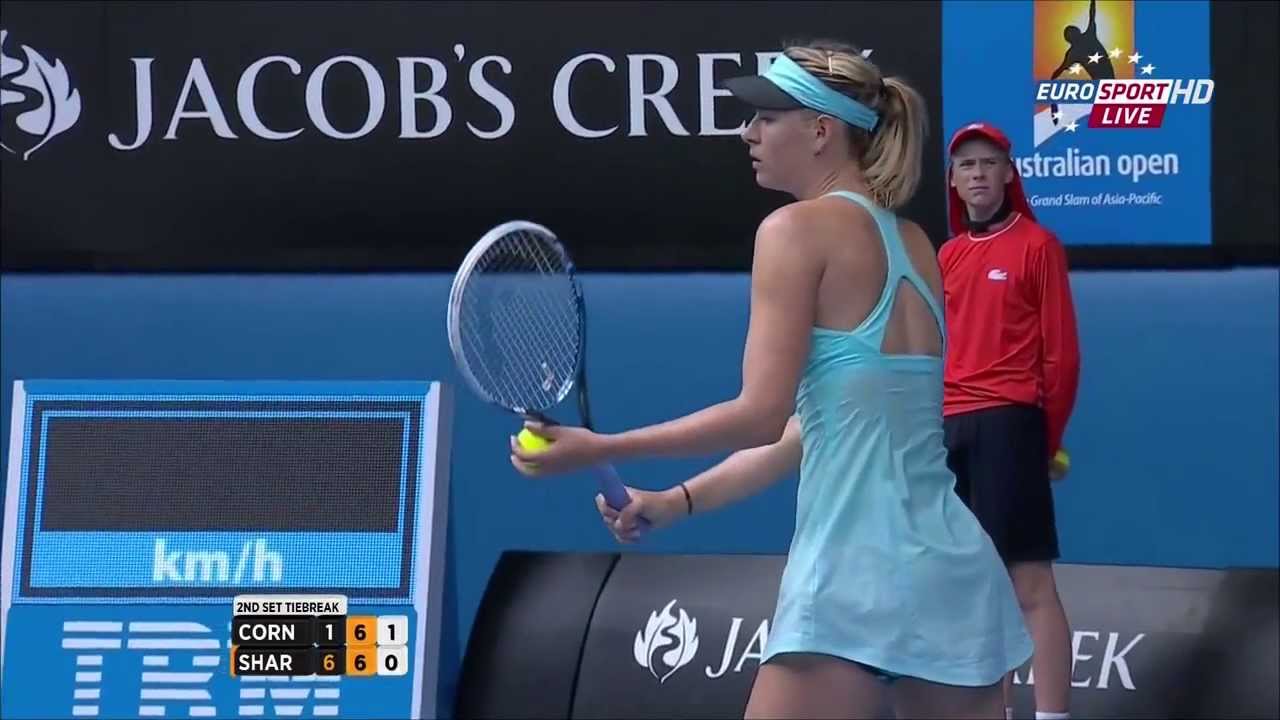 Australian Open 2014 | Maria Sharapova Vs. Alizé Cornet Full Tie Break ᴴᴰ