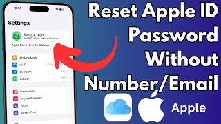 Forgot Apple Id Password? How To Reset Apple Id Password Without Number
