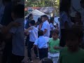 TERRIFYING Moment Kids Tossed Wildly & Roof Collapses as 7.8 Earthquake Hits Philippines #shorts