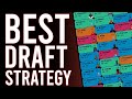 Fantasy Football 2021 The BEST Draft Strategy! (Early And Late Picks)
