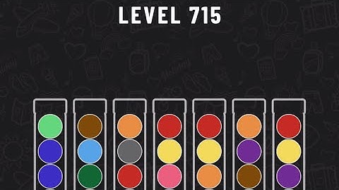 Ball Sort Puzzle Level 715 #ballsortpuzzle #ballsortpuzzlegameplay #puzzlegame #mobilegames