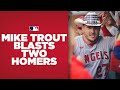 Mike Trout is good at baseball - confirmed! Two more homers tonight 💪💪