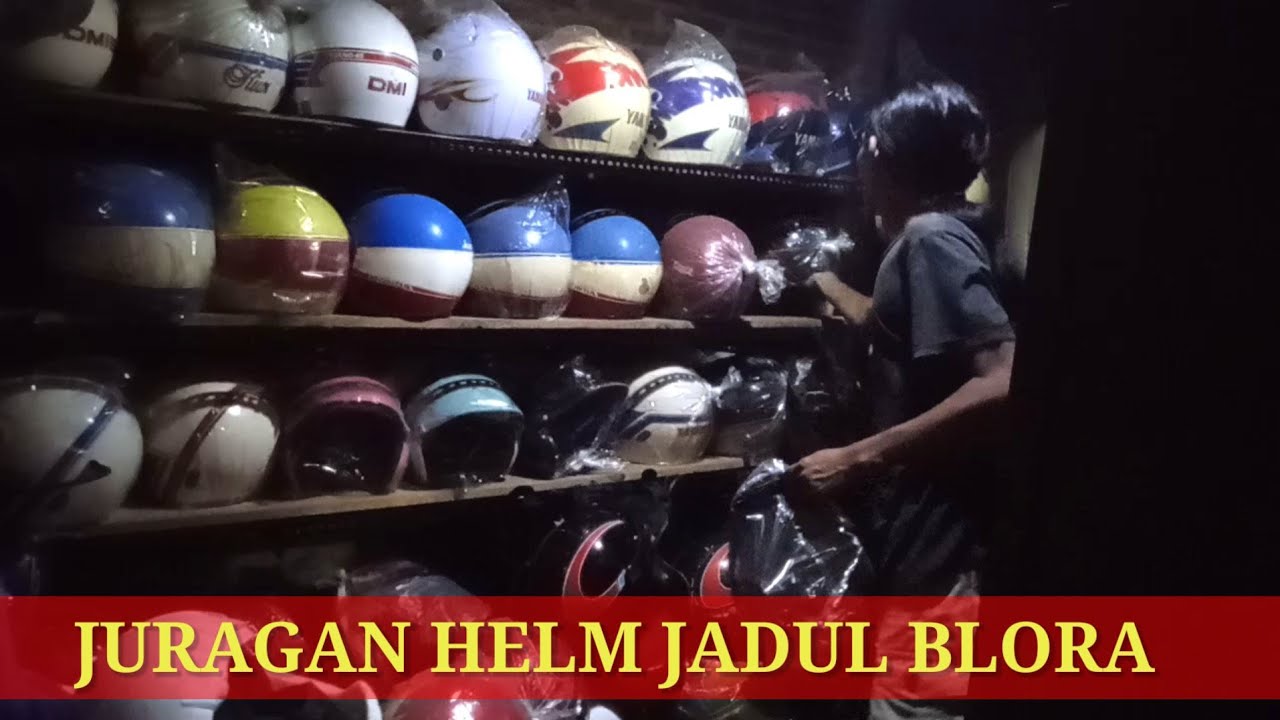JURAGAN HELM JADUL BLORA // Belajar Mengenal Jenis2 Helm Klasik