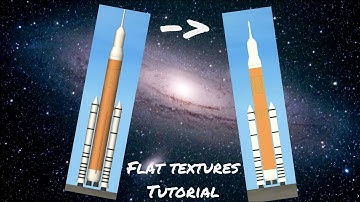 || Flat textures tutorial || Spaceflight Simulator ||