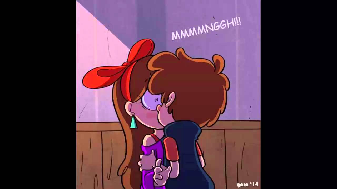 Kiss Dipper And Mabel Gravity Falls Youtube