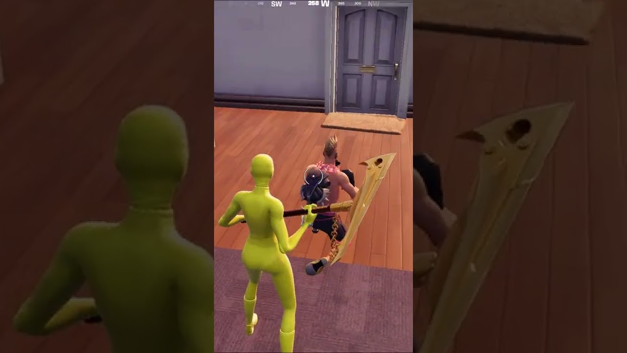 Fortnite BUT I Can't Touch YELLOW!