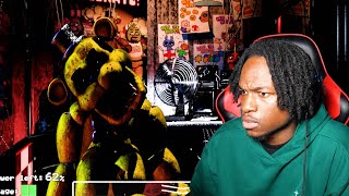 GOLD FREDDY POPPED UP | Five nights at Freddy's | Night 5