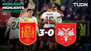 HIGHLIGHTS - Spain vs Serbia | 2026 World Cup Warm-up Match | TUDN