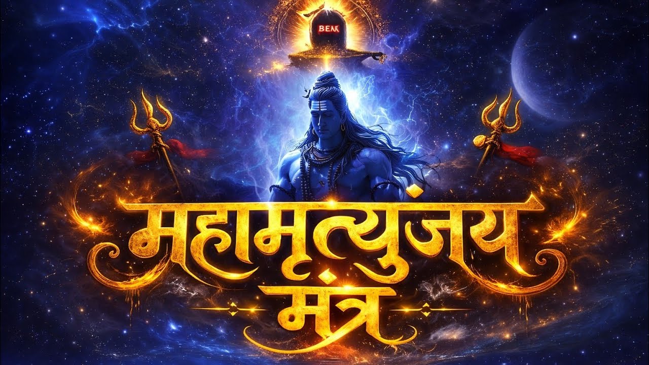 🔥 Powerful महामृत्युंजय मंत्र | Divine Healing Mantra for Protection & Peace 🕉️✨ | Shiva Mantra