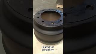Brake drum #eje #semirremolque #logistics #autopartes #axle #semitrailer #truck #factory #fleet