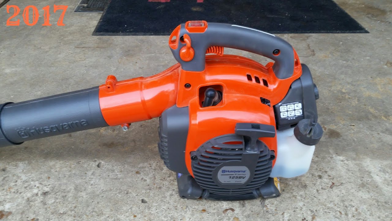 Starting Up Husqvarna 125bv Handheld Blower Youtube