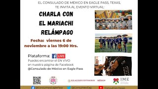 Charla con el Mariachi Relampago