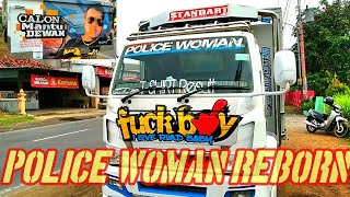 Truk Desain Baru Police Woman || Perjalan Pulang Dari Karoseri