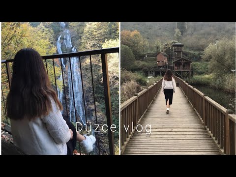 Düzce Vlog/doğa harikası ve saklı cennet DÜZCE, şelaleler ve göller şehri, gezi vlog 🍁🌿